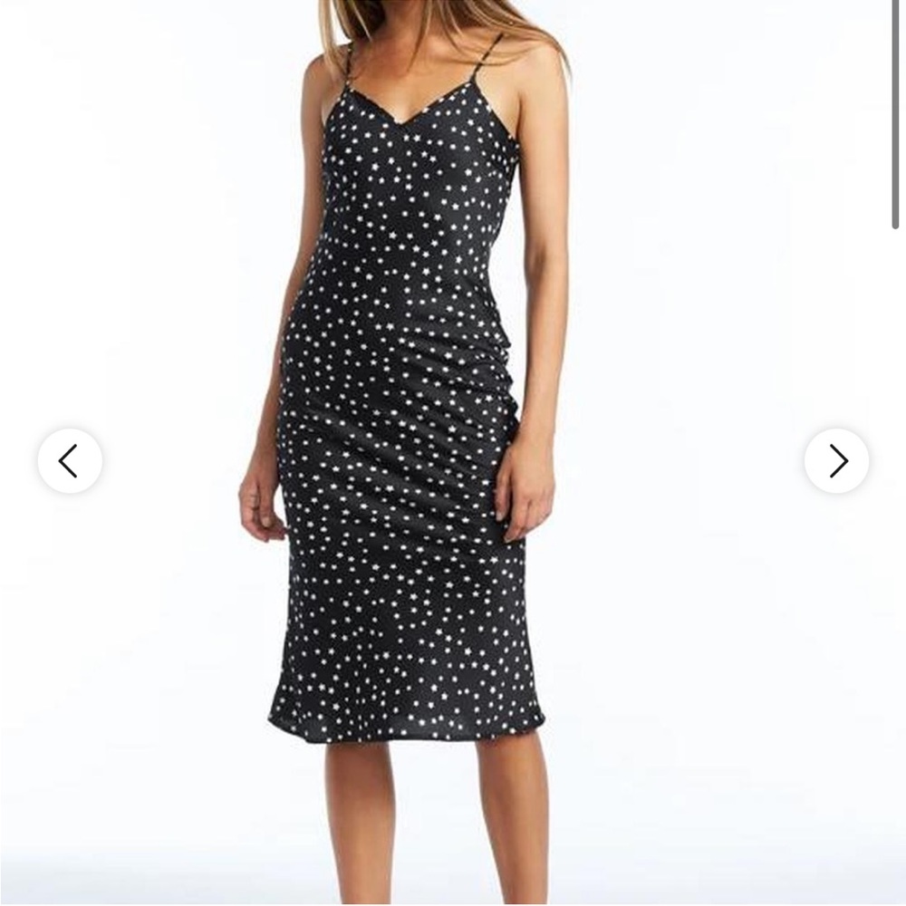 Princess Polly Lioness Silky Star Barcelona Midi Dress